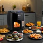Berdsen, frytkownica beztłuszczowa, air fryer, 1500W, czarny, 4l, BD-658
