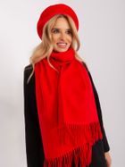 Beret damski, czerwony, Italy Moda