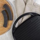 Berlinger Haus, Anthracite, płyta grillowa tytanowa, 47 cm