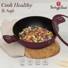 Berlinger Haus, Leonardo, płaski garnek tytanowy z pokrywą, 4.5l