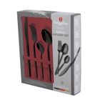 Berlinger Haus, Shiny Black, sztućce, połysk, 24 elementy