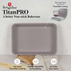 Berlinger Haus, Taupe, brytfanna, forma, tytanowa, 40-28 cm