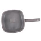 Berlinger Haus, Taupe, patelnia grillowa tytanowa z pokrywą, 28 cm