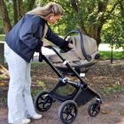 BeSafe, osłona na fotelik przed wiatrem, piaskowa