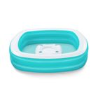 Bestway, basen dmuchany z pływającym stolikiem, kwadratowy, 218-218-48 cm