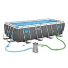 Bestway, basen ogrodowy, stelażowy, 10w1, 488-244-122 cm
