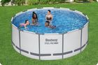 Bestway, basen ogrodowy, stelażowy, zestaw 6w1, 366-122 cm