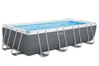 Bestway, basen stelażowy z pompą filtrującą i akcesoriami, prostokątny, 549-274-122 cm, zestaw 12w1
