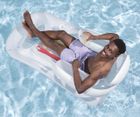 Bestway, dmuchany materac plażowy z oparciem i podłokietnikami, 161-84 cm, 1 szt