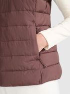 Bezrękawnik damski, brązowy, 4F