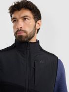 Bezrękawnik męski, czarny, 4F