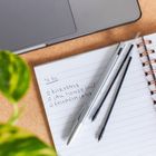 Bic, Cristal Re'new Metal, wkład do długopisu, czarny, 3 szt.