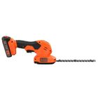 Black&Decker, nożyce do żywopłotu, akumulatorowe, 18V, 20 cm