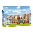 Bluey, Czas na deser, zestaw figurek, 4 sztuki