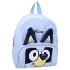 Bluey, Fluffy Festival, pluszowy plecak dla przedszkolaka, niebieski