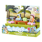 Bluey, Jazda na hulajnodze, zestaw figurek, 2 szt.