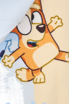 Bluey, okrycie kąpielowe, ponczo dwustronne, błękit, 50-100 cm