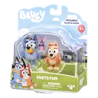 Bluey, Zabawa w fotografa, zestaw figurek, 2 szt.