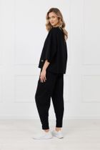 Bluza damska, czarna, Italian Fashion