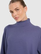 Bluza damska, niebieska, 4F