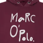 Bluza dziecięca z kapturem, bordowa, Marc O'Polo