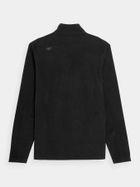 Bluza męska, rozpinana, czarna, 4F