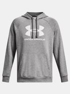 Bluza męska z kapturem, szara, Under Armour