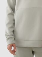 Bluza męska z kapturem, zielona, 4F