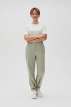 Bluzka damska z krótkim rękawem, biała, Moodo