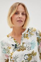 Bluzka damska z krótkim rękawem, czarna, Moodo