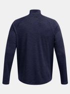 Bluzka męska z długim rękawem, granatowa, Under Armour