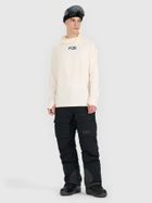 Bluzka termoaktywna męska z długim rękawem, ecru, 4F