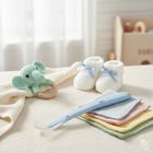 Bocioland, silikonowa łyżeczka, niebieska