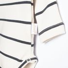 Body chłopięce z długim rękawem, ecru, Nicol