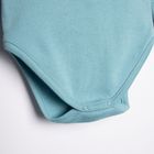 Body chłopięce z długim rękawem, niebieskie, Nicol