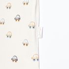 Body chłopięce z krótkim rękawem, beżowe, Nicol