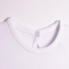 Body dziewczęce z długim rękawem, białe, Nicol