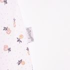 Body dziewczęce z krótkim rękawem, białe, Nicol