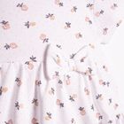 Body sukienka z krótkim rękawem, białe, Nicol