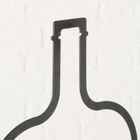 Boltze Home, Botella, stojak na wino metalowy w kształcie butelki, wys. 54,5 cm