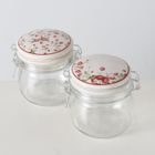 Boltze Home, Emily, słoik kuchenny dekoracyjny, z pokrywką, 450 ml