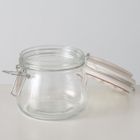 Boltze Home, słoik z porcelanową pokrywką, Charlene, 450 ml