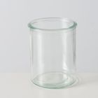 Boltze Home, Torla, świecznik bambusowy ze szklanym wkładem, 23 cm