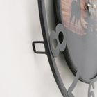 Boltze Home, zegar ścienny z zimowym motywem, Ludwig, średnica 45 cm