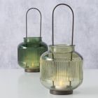 Boltze Home, Zenor, świecznik szklany na tealight, 29 cm