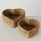 Boltze, Love, koszyki dekoracyjne, serca, 2 szt.