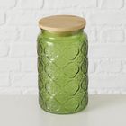 Boltze, słoik z bambusowym wieczkiem, Imola, 1000 ml