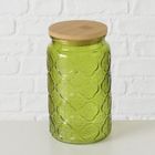 Boltze, słoik z bambusowym wieczkiem, Imola, 1000 ml