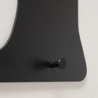 Boltze, wieszak ścienny na 3 haczyki, Hi, 38-30 cm