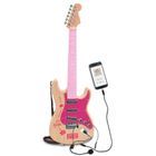 Bontempi, elektroniczna gitara rockowa z mikrofonem, girl